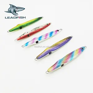 LF76B Leadfish-3 yeux leurre 20g/60g/100g/125g/150g/ crocodile forme gabarit