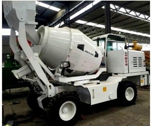 1.6 M3ขนาดเล็กดีเซล4*4 Self Propelled Self Loading คอนกรีตผสม/ผสมมือถือรถบรรทุกสำหรับขาย - Product Image 4