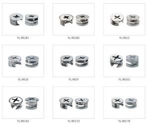 Mobilya dolap kilitleri mobilya vida ve cıvata bağlantı elemanı donanım fabrika - Product Image 3
