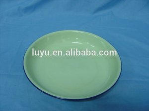 Plat d'<span class=keywords><strong>assiette</strong></span> de riz émaillé au design traditionnel bon marché motif de fleurs déco personnalisé pour les restaurants d'hôtel - Product Image 4