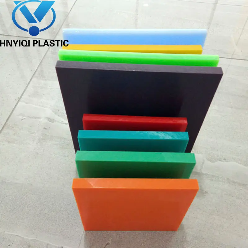 रंगीन 2-100mm पर्यावरण के अनुकूल प्लास्टिक पॉलीथीन पीपी/पीई शीट/ब्लॉक/प्लेट