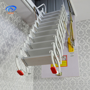 Cabina Loft escaleras sótano retráctil plegable aleación <span class=keywords><strong>de</strong></span> aluminio ático escaleras - Product Image 4