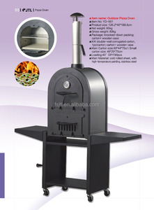 Au Feu de <span class=keywords><strong>bois</strong></span> de <span class=keywords><strong>Cuisson</strong></span> En Plein Air DOUBLE ESPACE <span class=keywords><strong>four</strong></span> à <span class=keywords><strong>pizza</strong></span> pour vente chaude - Product Image 1