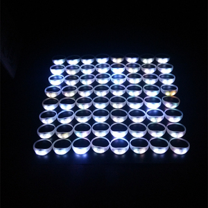 2021 새로운 현대 로맨틱 전문 프로그래밍 가능 원격 제어 DMX512 LED 팔찌 파티 콘서트 이벤트를위한 간단한 스타일 - Product Image 2