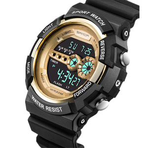 <span class=keywords><strong>Montre</strong></span> numérique SANDA New <span class=keywords><strong>G</strong></span> Style S <span class=keywords><strong>Shock</strong></span> pour homme, résistante à l'eau, avec calendrier, LED, <span class=keywords><strong>montre</strong></span> de sport, Relogio Masculino - Product Image 1