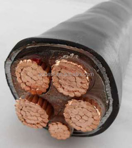 Cable de alta calificación 0,6/1KV 3C con conductor de cobre XLPE Cable de PVC Cable de alimentación de bajo voltaje blindado de alambre de acero para la construcción - Product Image 4