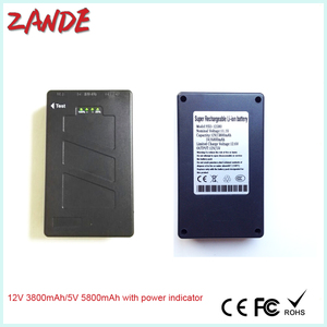 DC 12V 3800mah 5V 6800mah可充电锂电池，带电源指示灯用于led灯CCTV摄像机 - Product Image 5