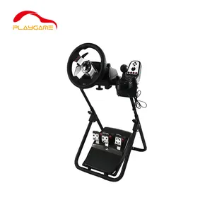 Soporte plegable para volante de carreras, pieza para volante y pedales, simulador thrustmaster t300