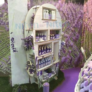 Mô Hình Gỗ Thuyền Duy Nhất Chai Rượu Hiển Thị Đứng Thùng Rượu Hiển Thị - Product Image 2