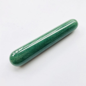 Natürlicher Edelstein Yoni-Massagestab aus grünem Aventurin - Product Image 2