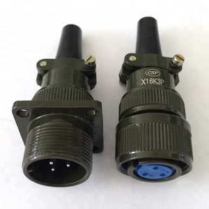 X16 वाटरप्रूफ कनेक्टर रूसी मानक <span class=keywords><strong>3</strong></span> पिन वाटरप्रूफ कनेक्टर - Product Image 1