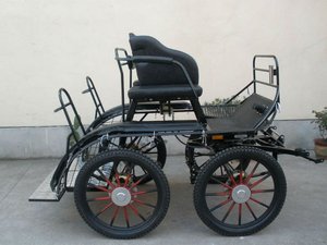 Carrozza a Quattro Ruote per Maratona Equestre con Certificazione CE e Due Anni di Garanzia - Product Image 5