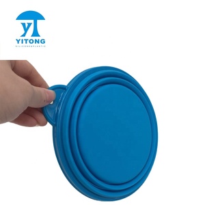 OEM <strong>Personalized</strong> Silicone Foldable <strong>Bowl</strong>, Foldable <strong>Dog</strong> <strong>Bowl</strong> for Food and Water, Folding Silicon Pet <strong>Bowl</strong> Collapsible with Hook - Product Image 6
