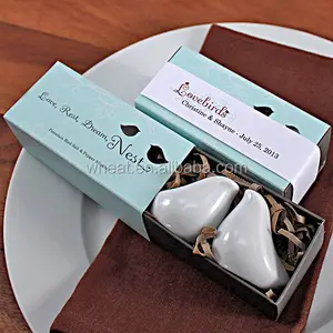 bomboniere uccelli amore <span class=keywords><strong>ceramica</strong></span> sale e pepe shaker - Product Image 1