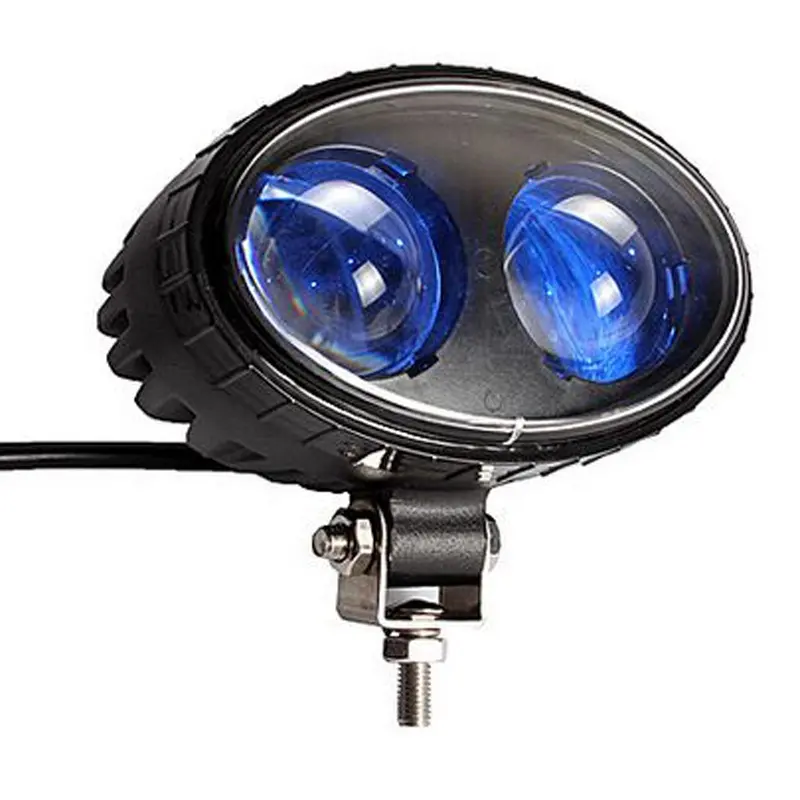 Lantsun LED6208B 알루미늄 합금 8W 2 인치 라운드 LED 작업 빛 오토바이 자전거 및 자동차, 트랙터 및 기타 차량