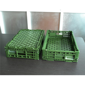 Caja Plegable de Plástico para Pan de 600*400 mm, Caja de Malla, Caja para Verduras - Product Image 4