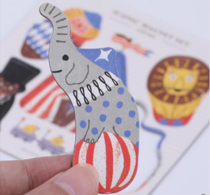 Promozionale cartone animato piatto stampa personalizzata Die taglio flessibile di carta magnete frigo per regali Souvenir magneti per frigo