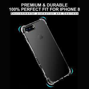 Phụ Kiện Điện Thoại Di Động Vỏ Điện Thoại Thông Minh Tpu Trong Suố<span class=keywords><strong>t</strong></span> Chống Sốc Cho Fundas Para <span class=keywords><strong>Iphone</strong></span> <span class=keywords><strong>7</strong></span> <span class=keywords><strong>Plus</strong></span> Ốp Lưng - Product Image 5