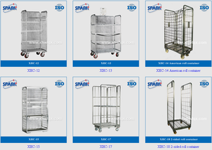 Carro <span class=keywords><strong>de</strong></span> Acero Resistente para Uso Industrial, Capacidad <span class=keywords><strong>de</strong></span> 500 kg, Totalmente Cerrado, Diseño para Logística, Almacén y Lavandería, Proveedor ODM/OEM - Product Image 3