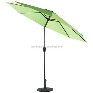 9ft sol al aire Libre Verde inclinado mercado jardín patio paraguas adecuado para <span class=keywords><strong>la</strong></span> tienda de café - Product Image 2
