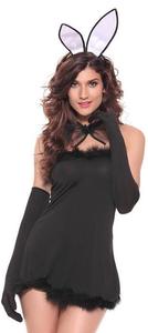 Onenweb venta caliente de las mujeres más el tamaño negro de la ropa interior sexy baby doll lingerie - Product Image 2