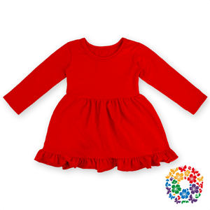 nero colore solido crochet baby vestiti ragazze compleanno abiti bambini bambino abiti da principessa - Product Image 6