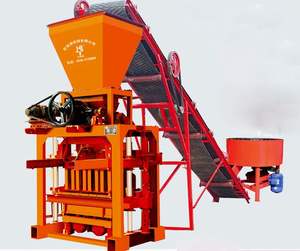 QTJ4-30A الخرسانية المجوفة كتلة ماكينة آلة تفريغ الطوب سعر آلة رصف الأسمنت استخداما - Product Image 1