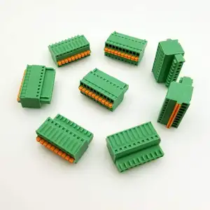 Fast Mini Screwless 2-24 pin 2.5mm Pitch Male and Female Connector 1881587/1881383/1881477 PCB Pluggable Terminal Block