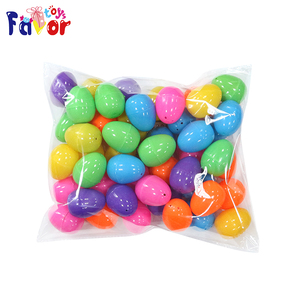 Groothandel Kwaliteit 2.8 inch Gemengde Kleuren PP <span class=keywords><strong>Plastic</strong></span> Eierschaal Paaseieren Klassiek Speelgoed <span class=keywords><strong>Plastic</strong></span> Eiercapsule voor Kinderen - Product Image 3