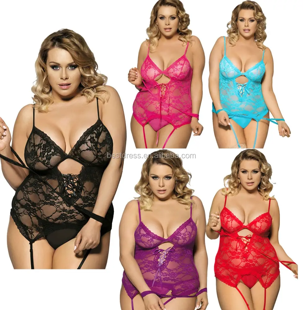 Ecowalson Lingerie Panas untuk Wanita Renda Gaun G String Baju Tidur Pakaian Dalam Chemises Baju Tidur Erotis Nightie Intimate