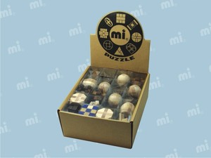 2017天然木カラーEN71/ASTM木製IQインテリジェントパズルロックブレインティーザーおもちゃ - Product Image 4
