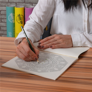 Yetişkin stres giderici boyama kitapları Mandala boyama seti çocuklar için - Product Image 3