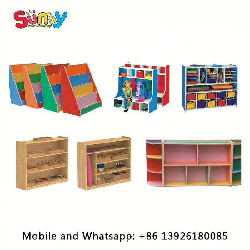 Used school and kindergarten furniture kindergarten furniture cabinet