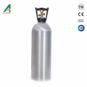 Bouteilles de gaz <span class=keywords><strong>argon</strong></span> et de CO2 en aluminium à prix d'usine, pureté 99,999 %, pour soudage industriel mixte - Product Image 2