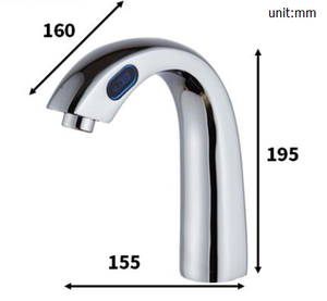 Nuevo <span class=keywords><strong>Grifo</strong></span> de Lavabo de Baño <span class=keywords><strong>con</strong></span> <span class=keywords><strong>Sensor</strong></span> Automático de Latón Macizo para Montaje en Cubierta, <span class=keywords><strong>Precio</strong></span> de Fábrica - Product Image 6