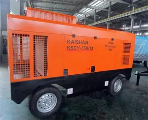 Kaishan KSCY Sseries KSCY-550/13 Máy Nén Khí Động Cơ Diesel Máy Nén Khí Loại Trục Vít Để Bán