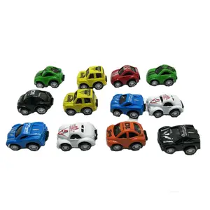 Bambini pista di plastica di trasporto del metallo meccanismo di azione diecast corsa del mini tayo tirare indietro pressofusi giocattoli auto