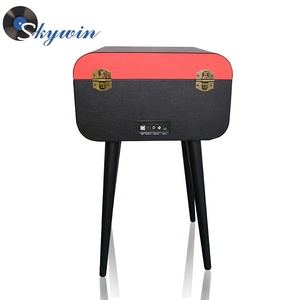 Usb Sd Bleu dent Disque <span class=keywords><strong>Vinyle</strong></span> Tourne-Disque Avec Trois Vitesses - Product Image 3