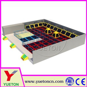 Parc de <span class=keywords><strong>trampoline</strong></span> industriel de style libre en intérieur à louer en Chine - Product Image 5