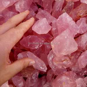 Cristaux <span class=keywords><strong>de</strong></span> quartz rose brut naturel en gros pour la décoration - Product Image 5