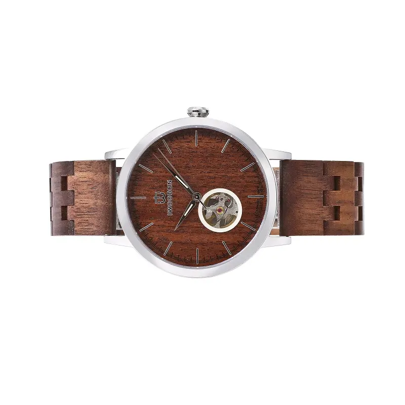wood dial oem automatic luxury mens watch