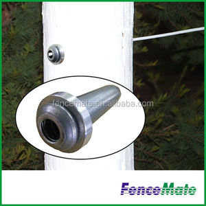 Étau de clôture électrique en treillis, vinyle, bout rapide, usine, fixation - Product Image 6