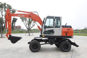 Escavadora Hidráulica Mini com Esteira de Borracha JGM9075L-8 à Venda - Product Image 3