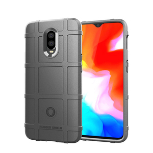 กันกระแทกสแควร์โล่โทรศัพท์มือถือ TPU สำหรับ <span class=keywords><strong>OnePlus</strong></span> 6 ครั้งปกหลัง - Product Image 2