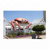 Modèle de homard gonflable géant / Gros écrevisse rouge gonflable / Langouste gonflable pour la décoration publicitaire en extérieur