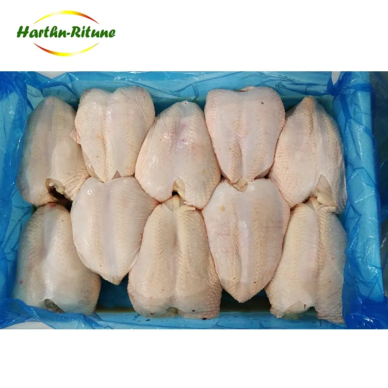 अच्छी गुणवत्ता कम कीमत जमे हुए कमजोर skinless हलाल चिकन स्तन fillets
