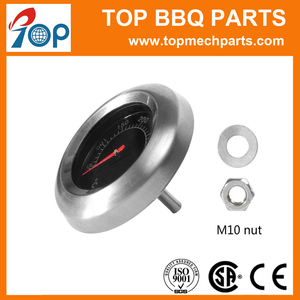 High Temperature Gauge Thermometer Replacement for BBQ <strong>Gas</strong> <strong>Grills</strong> - Product Image 3