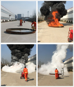 50 kg abc <span class=keywords><strong>extincteur</strong></span> à poudre sec sur roues - Product Image 3