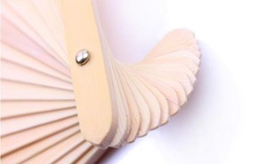 Abanico de baile del vientre con velos, abanico <span class=keywords><strong>plegable</strong></span> de bambú de mano corta para práctica de <span class=keywords><strong>bailarina</strong></span> de vientre, Color degradado - Product Image 6