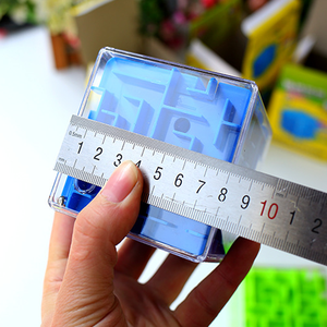 Giocattolo educativo puzzle colorato cubo di velocità a sei facce 3D labirinto cubo magico giocattolo educativo - Product Image 3